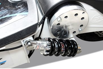 Elektrická koloběžka Freeride PRO 1000 W 48V, s volnoběžkou - Koloběžka freeride 1000W 48V bílá 11