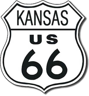 Route 66 Kansas - prolisovaná 