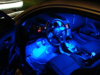 LED pásek  / Strip čelní - FLEXIBILE 24cm modrý - led strip možnost využití (9).jpg