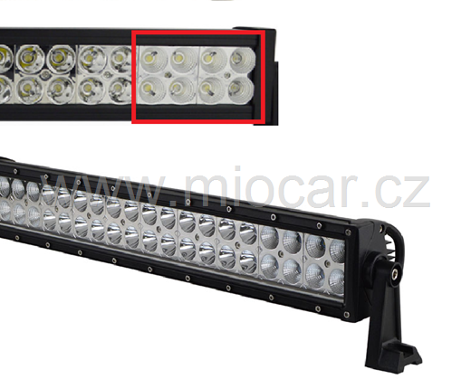 LED off-road světlo 240W - 80LED  pracovní světlo COMBO