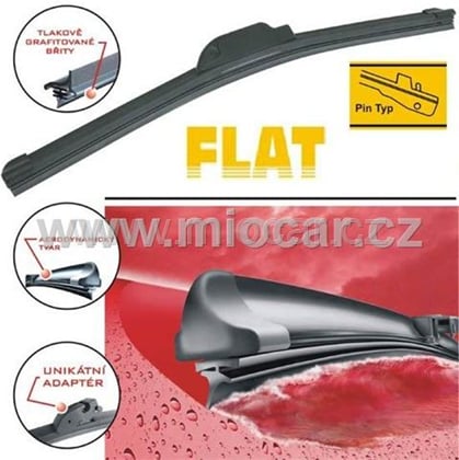 Stěrač bezramínkový FLAT AERO 550 mm