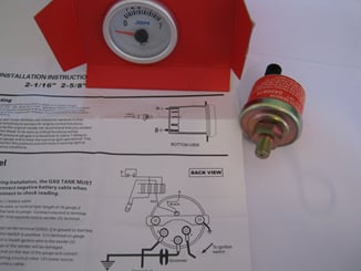 Budík tlak oleje elektrický - Budík tlak oleje (3)