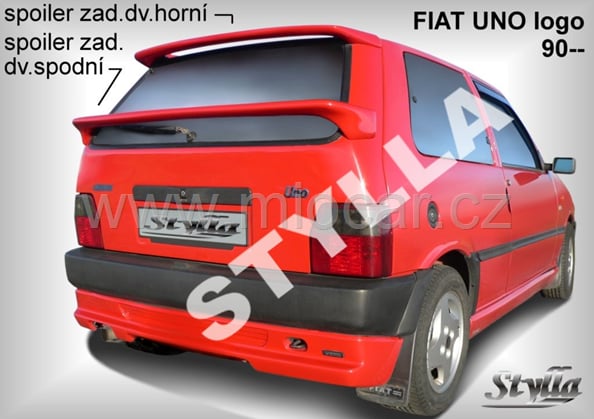 Fiat Uno LOGO spodní křídlo