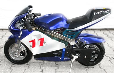 Elektro minibike 800W PS77 - Elektrická motorka minibike 800W.