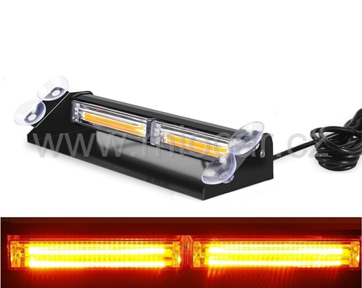 COB LED stroboskopy za okno oranžové