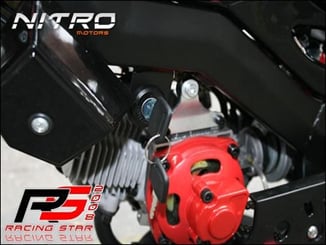 Minibike motard Hobbit Nitro Modrá - hobit minibike 49 ccm (2).jpg