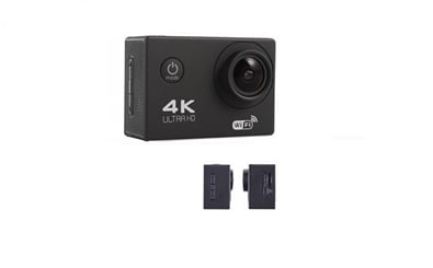 Outdoor kamera 4K WIFI stříbrná - Kamera Sports s Wifi (3)