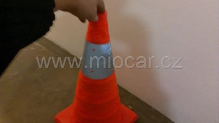 Výstražný kužel skládací reflexní - rozkládací kužel (12)