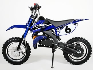 Minicross Big Bore YMH 49 ccm tuning 10'' - Minibike cross Big Bore Tuning YMH