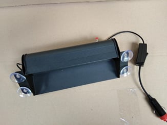 COB LED stroboskopy za okno oranžové - stroboskopy za okno