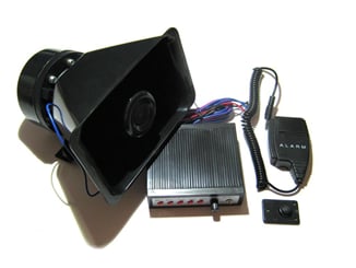 Megafon 100W, 12V,  MAXI s mikrofonem - Megafon 12V, 100W do auta s mikrofonem.