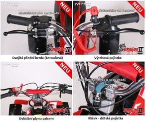 Čtyřkolka Dragon ll 49 ccm de Luxe - Dětská čtyřkolka dragon 2, 49 ccm (6)