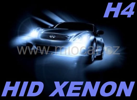 Xenony H4 bi xenon 8000K HID SLIM xenonová sada 