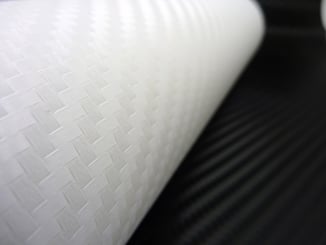Carbon folie 3D ROLE 152x3000 cm bílá - Carbonová folie 3D