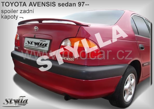 Toyota Avensis sedan  křídlo 