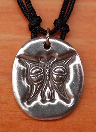 Amulet na krk Butterfly ( Motýl )