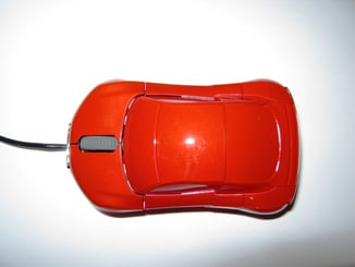 Myš auto USB AUDI R8 notebook červená - r8 red (3).JPG
