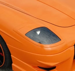 Fiat Barchetta mračítka / kryty předních světel  - -