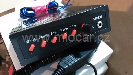 Megafon 100W, 12V, mikrofon - megafon-100W-sirena-do-auta-s-mikrofonem-12-V (4)