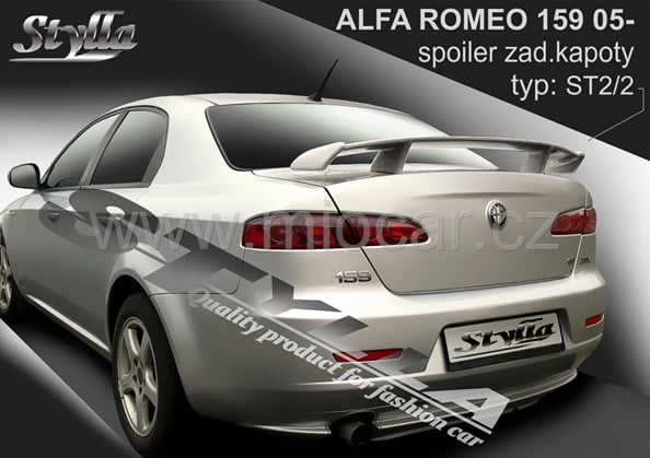 Alfa Romeo 159 sedan křídlo