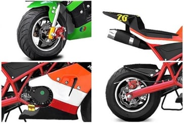 Minibike PS50 Racing 49 ccm - minibike_racing_ps50_zelena_2