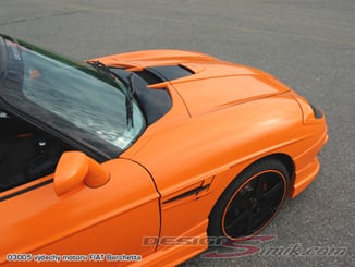 Fiat Barchetta výdechy motoru - 4 dílný set - -