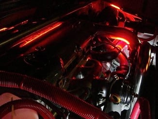 LED pásek / Strip boční - samolepící  FLEXIBILE 30cm červený - led strip možnost vužití . (2).jpg