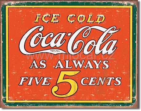 COCA COLA Always 5 cents