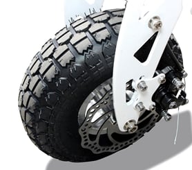 Elektrická koloběžka Freeride PRO 1000 W 48V, s volnoběžkou - Koloběžka freeride 1000W 48V bílá 6