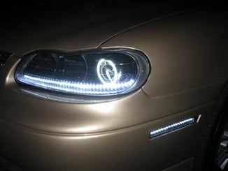 LED pásek / Strip čelní - FLEXIBILE 48cm bílý - led strip možnost vužití . (23).jpg