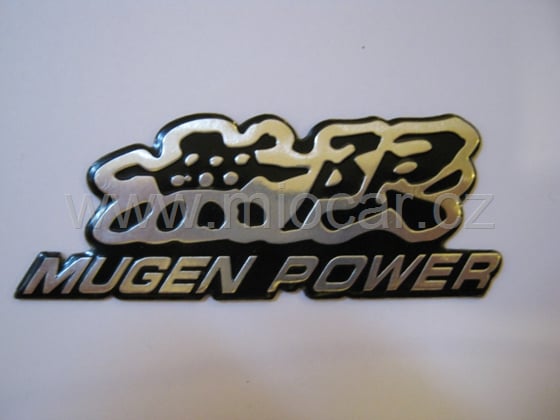 Alu samolepka MUGEN POWER