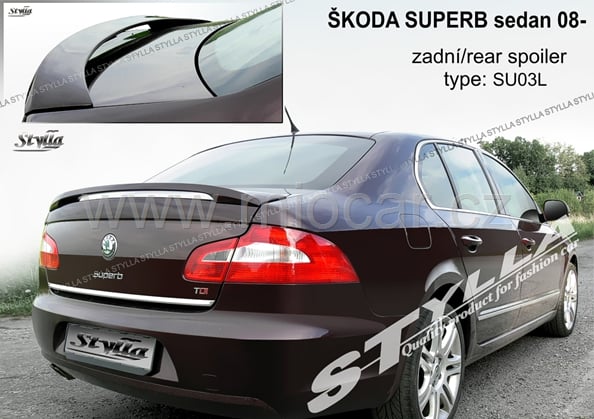 Škoda Superb II. křídlo před facelift