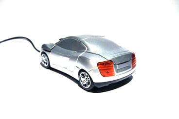 Myš auto USB AUDI R8 notebook stříbrná - DSC_0685.JPG