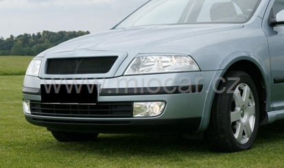 Škoda Octavia II přední maska mřížka - Nepasuje na Octavia II faelift!!!