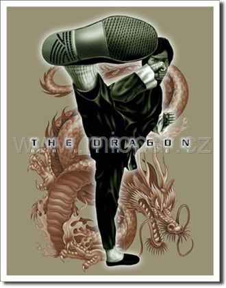 Bruce Lee High Kick / The dragon