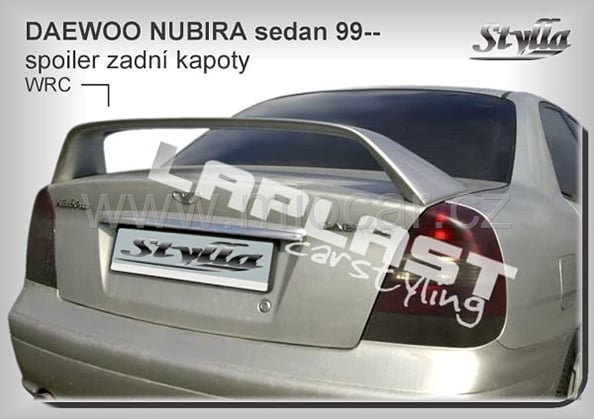 Spoiler zadní  kapoty WRC NUBIRA II SEDAN 
