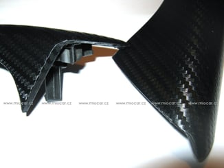Carbon folie 3D ROLE  černá - Citroen C4 Picasso polep inerieru.