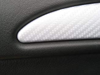 Carbonová  folie 3D  50x60 cm stříbrná - Polep 3D carbon interier BMW X5 (5).JPG