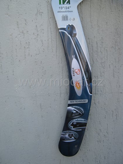 Stěrače Flat bezramínkové na Škoda Octavia II 480mm + 610mm