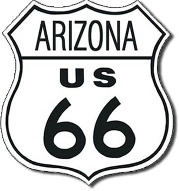 Route 66 Arizona - prolisovaná