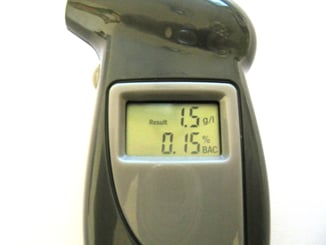 Alkohol tester digitální RoHS - Alkohol tester. Digitální zobrazení výsledků se zvukovým signálem.