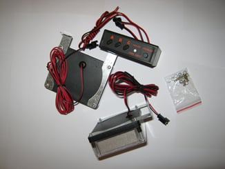Stroboskopy 2 x 20 LED flash light 3 funkce - ovládací panel / bílá - Stroboskop 2x20led TYPE R.