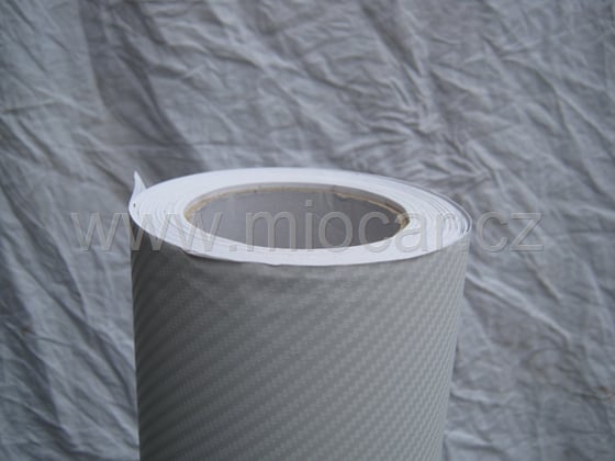 Carbon folie 3D ROLE 152x3000 cm bílá