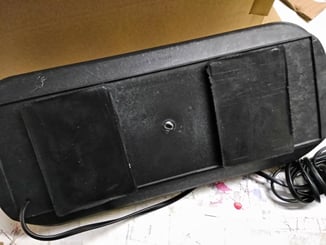 Taxi maják na střechu magnetický 12V, velký LED podsvícení - Taxi_led