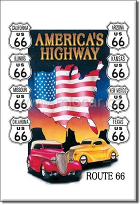Magnetka Route 66 America HWY