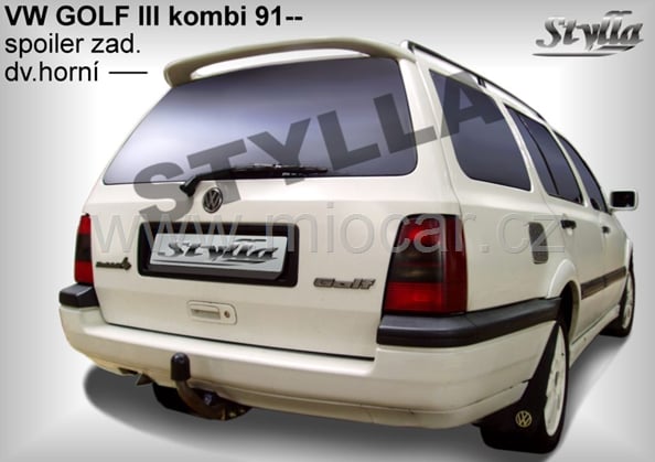 VW Golf III combi horní křídlo / stříška