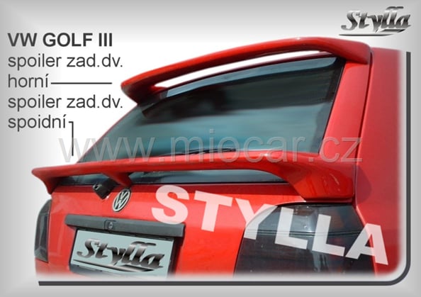 VW Golf III spodní křídlo