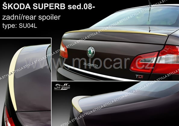 Křídlo Škoda Superb II lišta