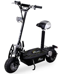 Elektrická koloběžka Freeride PRO 1000 W 48V, s volnoběžkou - Koloběžka freeride 1000W 48V černá 1