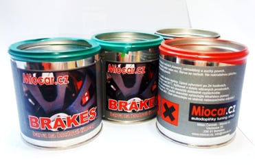 Barva na brzdy a motor  kelímek 250 ml modrá tmavá - Barva na brzdové třmeny a motor